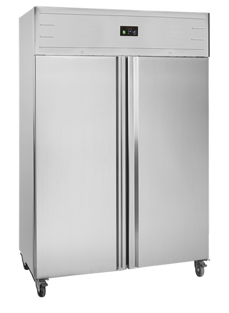 TFW-GUF140 Upprätt frysskåp i rostfritt stål
