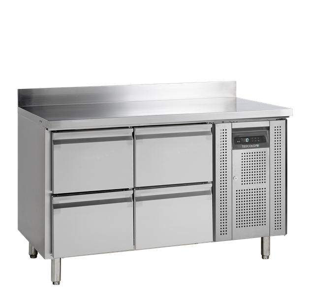 TFW-CK7240 Kyldisk i rostfritt stål med GN1/1-lådor