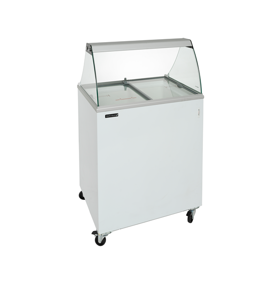 TFW-IC200SC-SO Frys för kulglass med serveringsyta