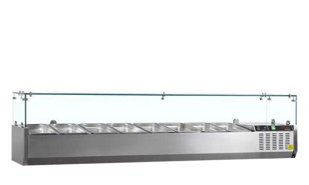 TFW-GVC33-180 Kyld toppingenhet för GN1/4-kantiner