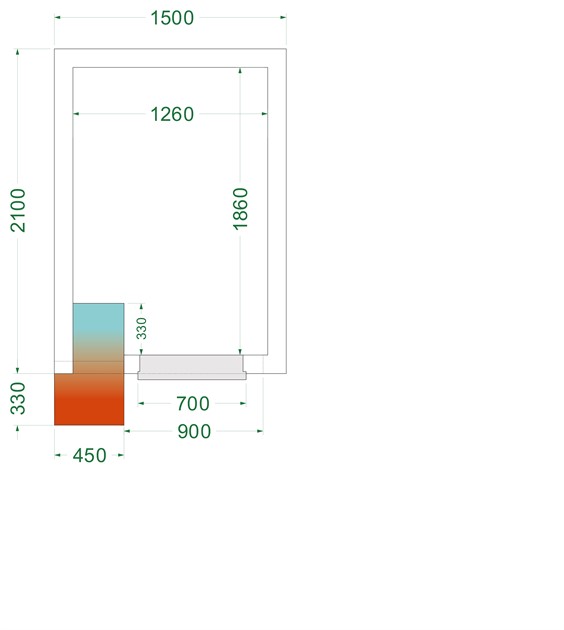 TFW-CRNF1521 Enkel, ekonomisk och effektiv förvaring i frysrum