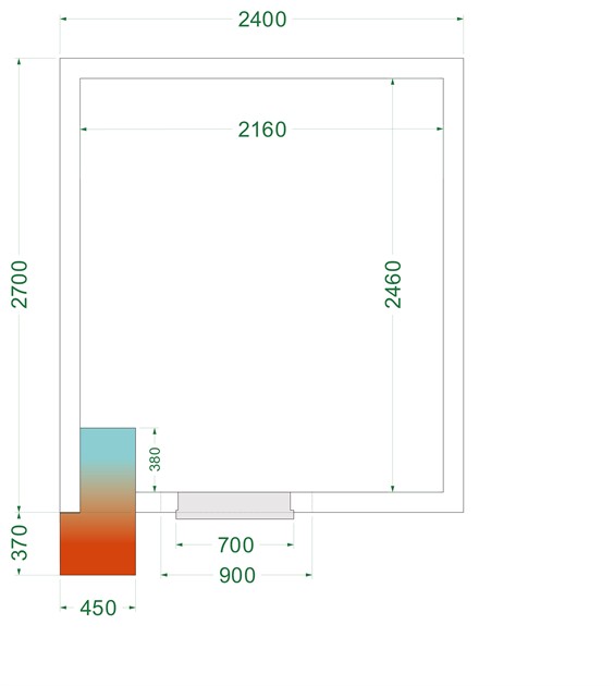 TFW-CRNF2427 Enkel, ekonomisk och effektiv förvaring i frysrum