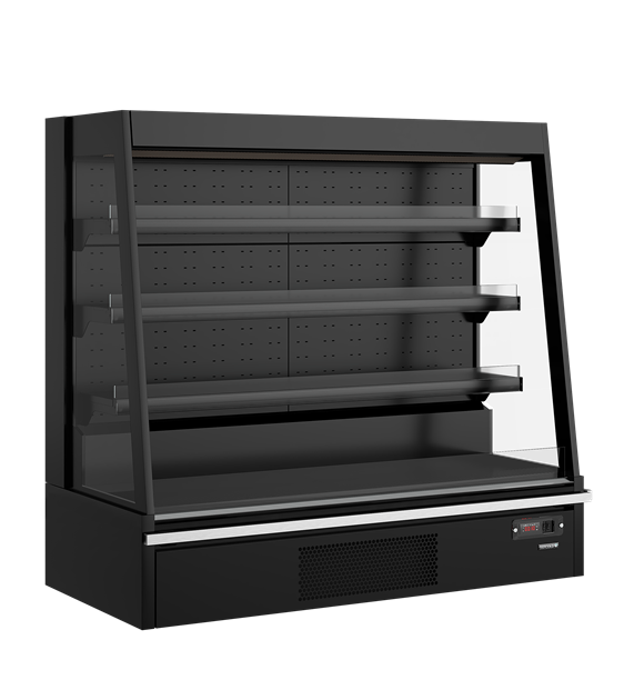 TFW-Galaxy+ GPL14 Black HC Låg multideck-kyl  - kortside skåp / headca