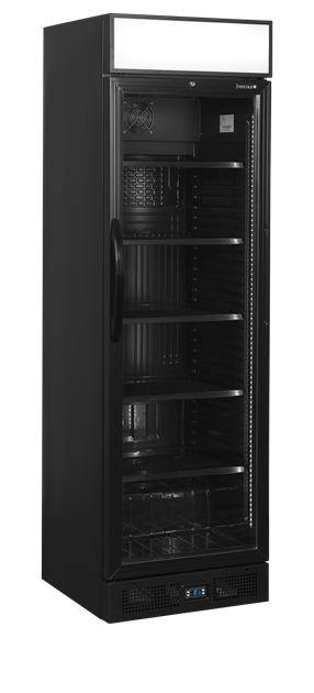 TFW-CEV435CP BLACK Energieffektiv flaskkyl