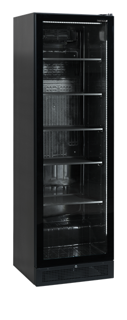 TFW-SCU1425 FRAMELESS Svart displaykyl för visning av dina produkter