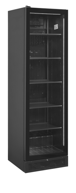TFW-SCU1425 FRAMELESS L/H Svart displaykyl med vänsterhängd dörr på gå