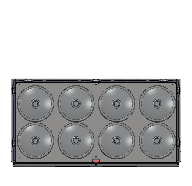 TFW-SKB-8 Högkvalitativt kylrum för fat